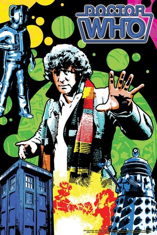 Doctor Who Retro Jigsaw Puzzle - Fourth Doctor