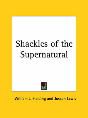 Shackles of the Supernatural (1938) by Joseph Lewis image