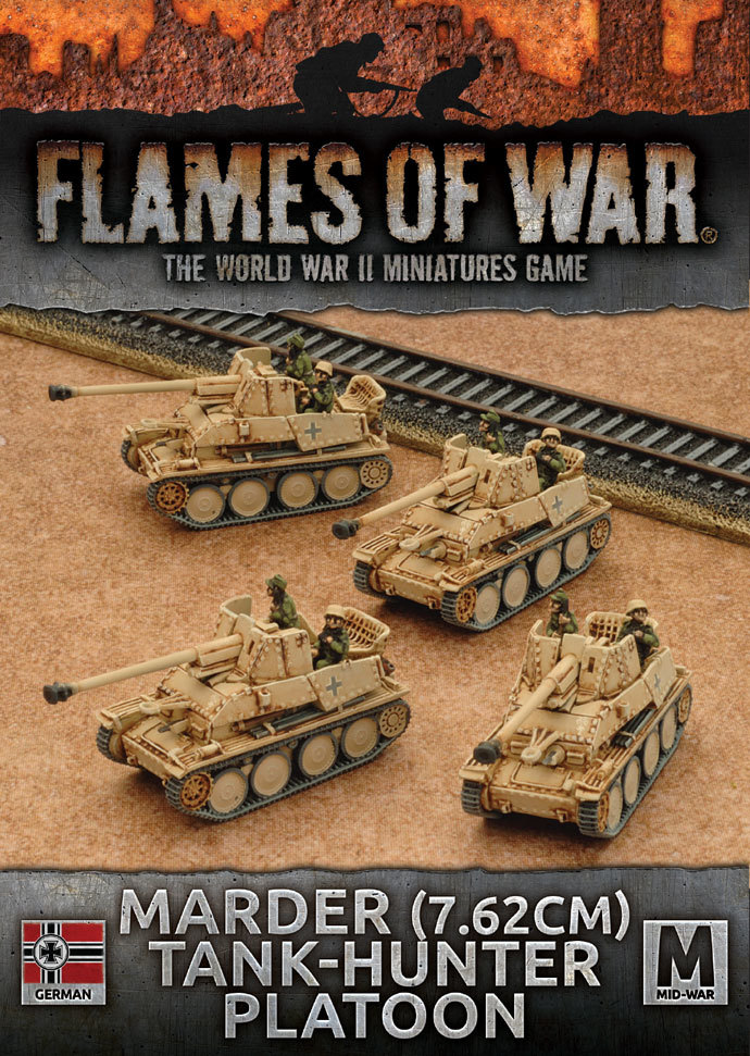 Flames Of War GE819 - SS Tank Hunter Platoon - Neuf Sous Blister - Rare
