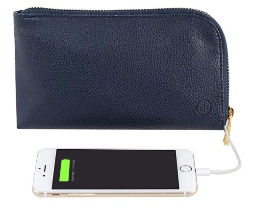 Incipio Chic Buds Clutch Charge Purse - 2600mAh - Navy