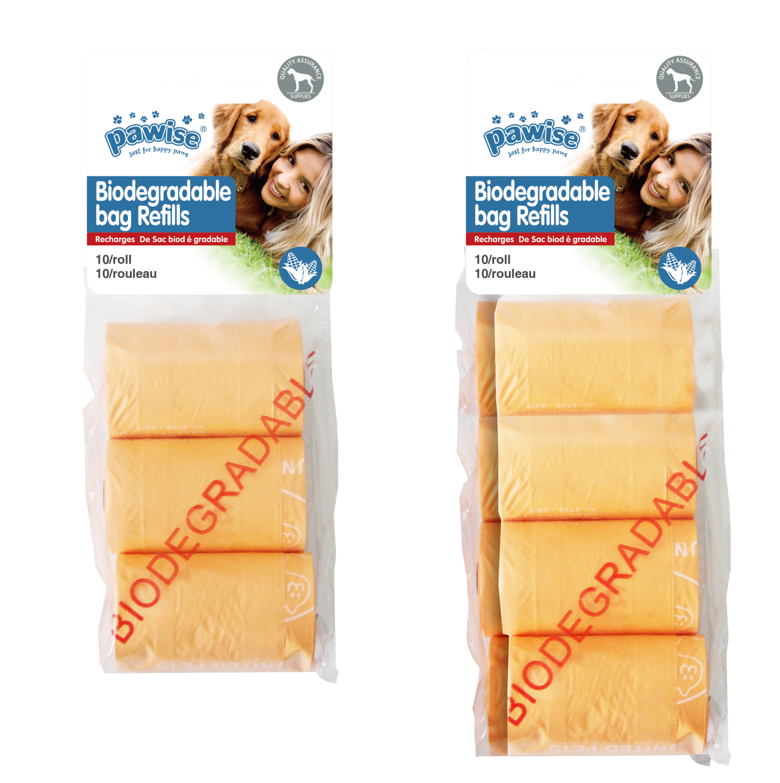 Pawise: Biodegradable Bag Refills - 10 sheets/3 pack image