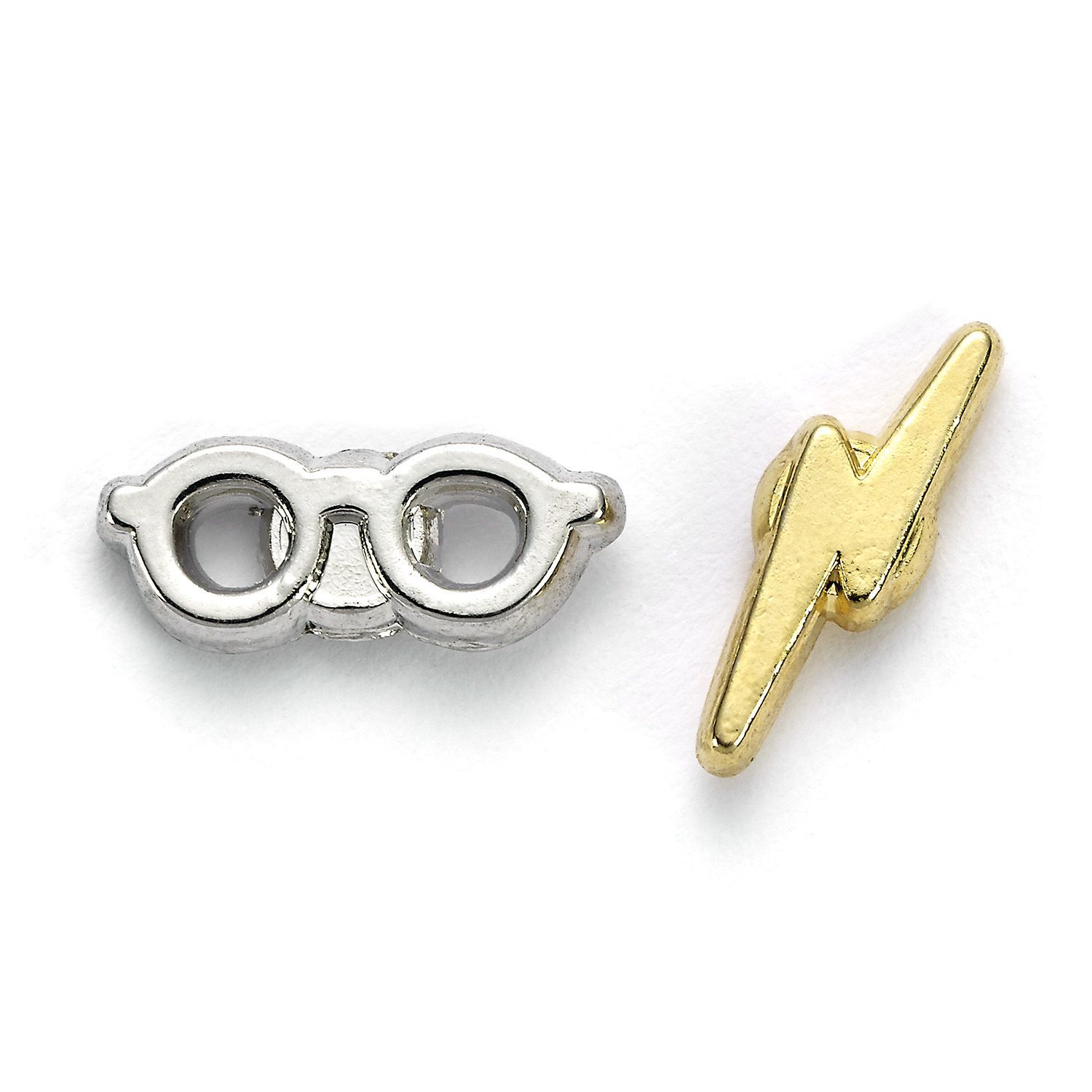 Official Harry Potter Lightning Bolt and Glasses Stud Earrings Girl's at Mighty Ape NZ