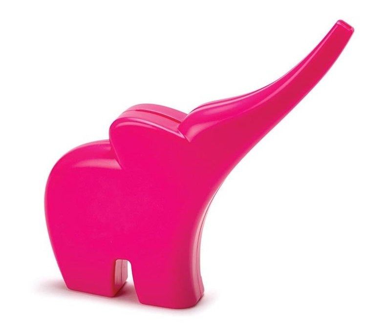 Monkey Business: Elli Rolling Coins Bank - Pink image