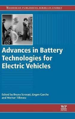 Advances in Battery Technologies for Electric Vehicles by Bruno Scrosati image