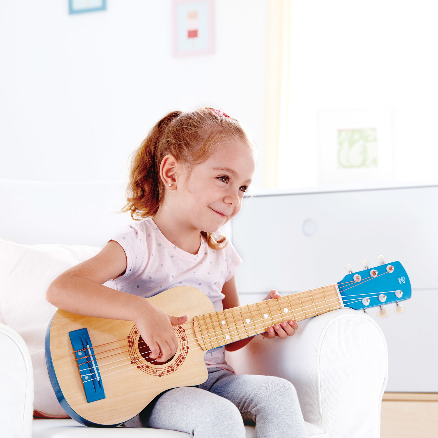 Hape: Lagoon Guitar - Blue image