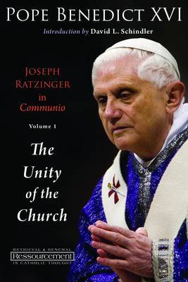 Joseph Ratzinger in Communio: v. 1 by . Benedict image