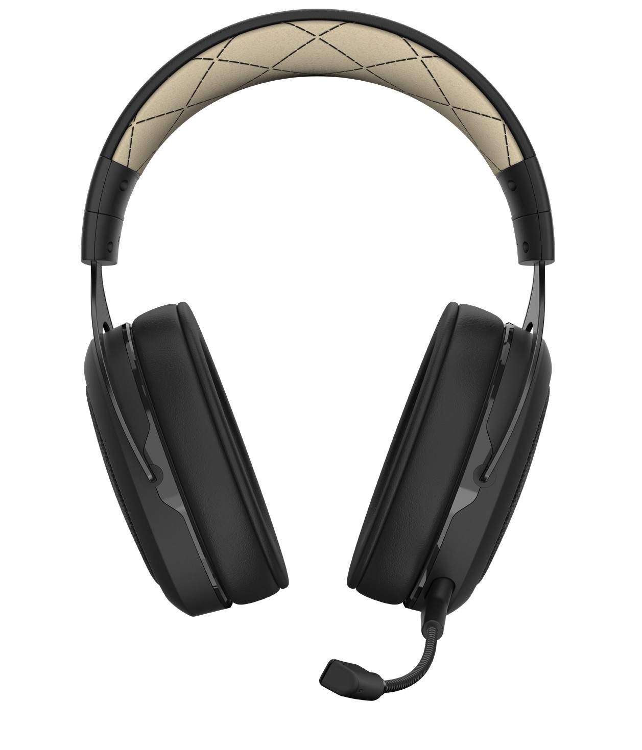 Corsair HS70 Pro Wireless Gaming Headset (Cream) for PC image