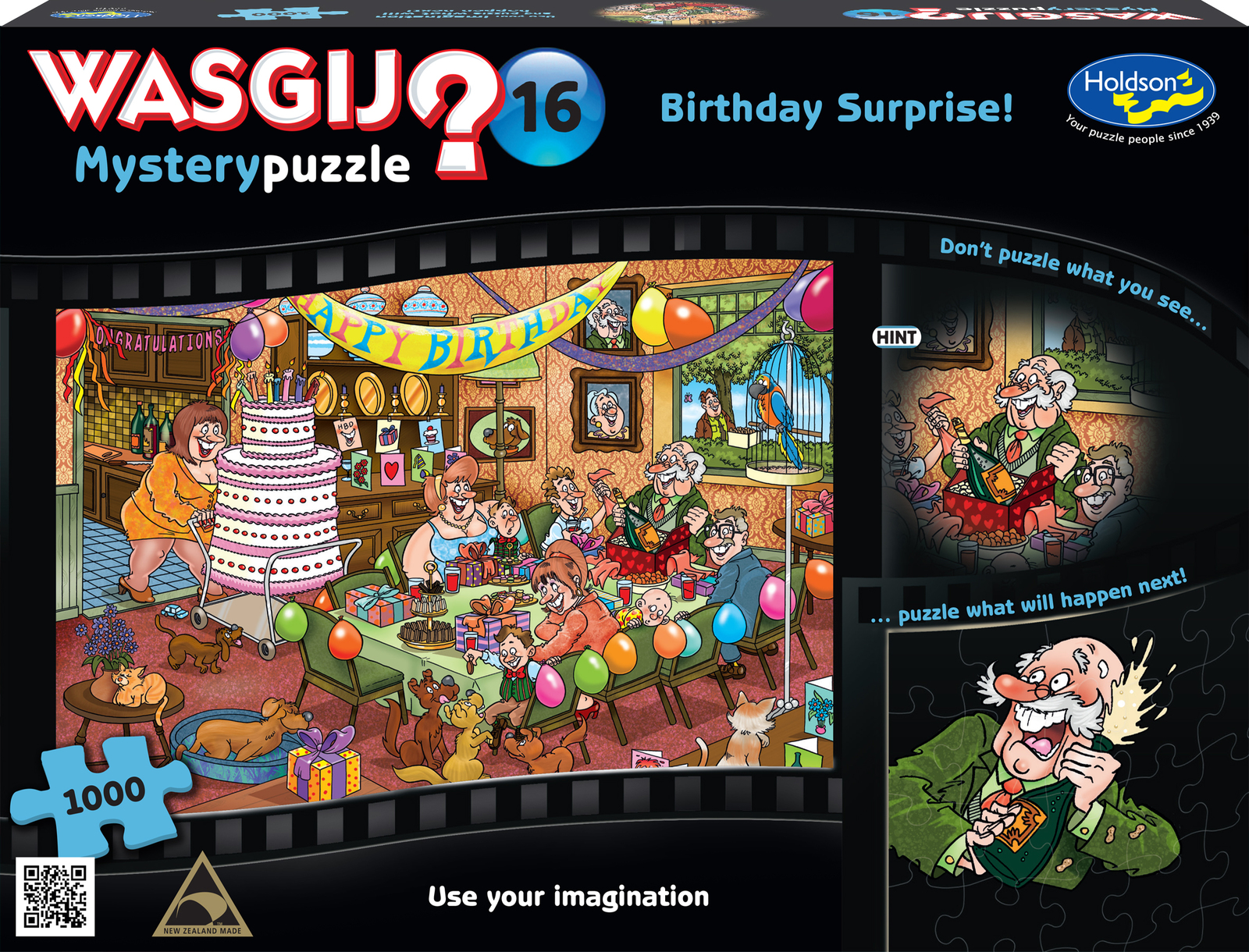Wasgij: 1000 Piece Puzzle - Mystery #16 (Birthday Surprise) image
