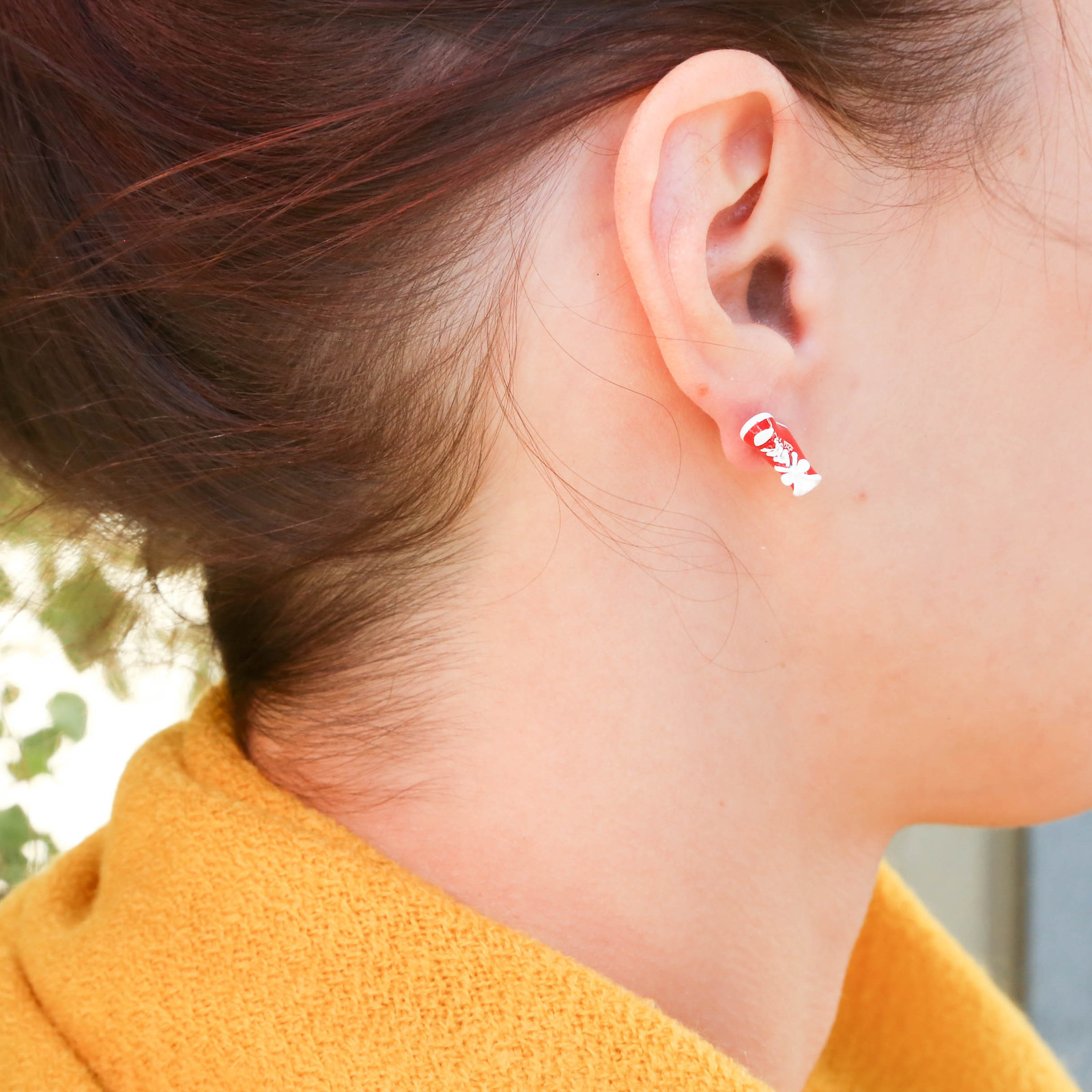 Short Story: Funky Play Earrings - Sneakers image