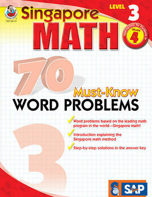 70 Must-Know Word Problems, Grade 4 image