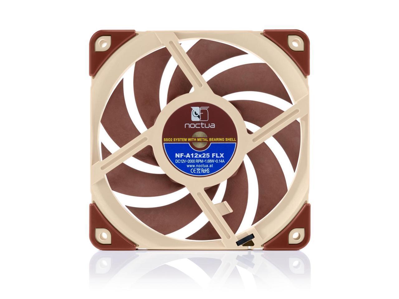 Noctua NF-A12x25 PWM Sterrox LCP, 120x120x25mm, 4-Pin PWM, 2000/450rpm