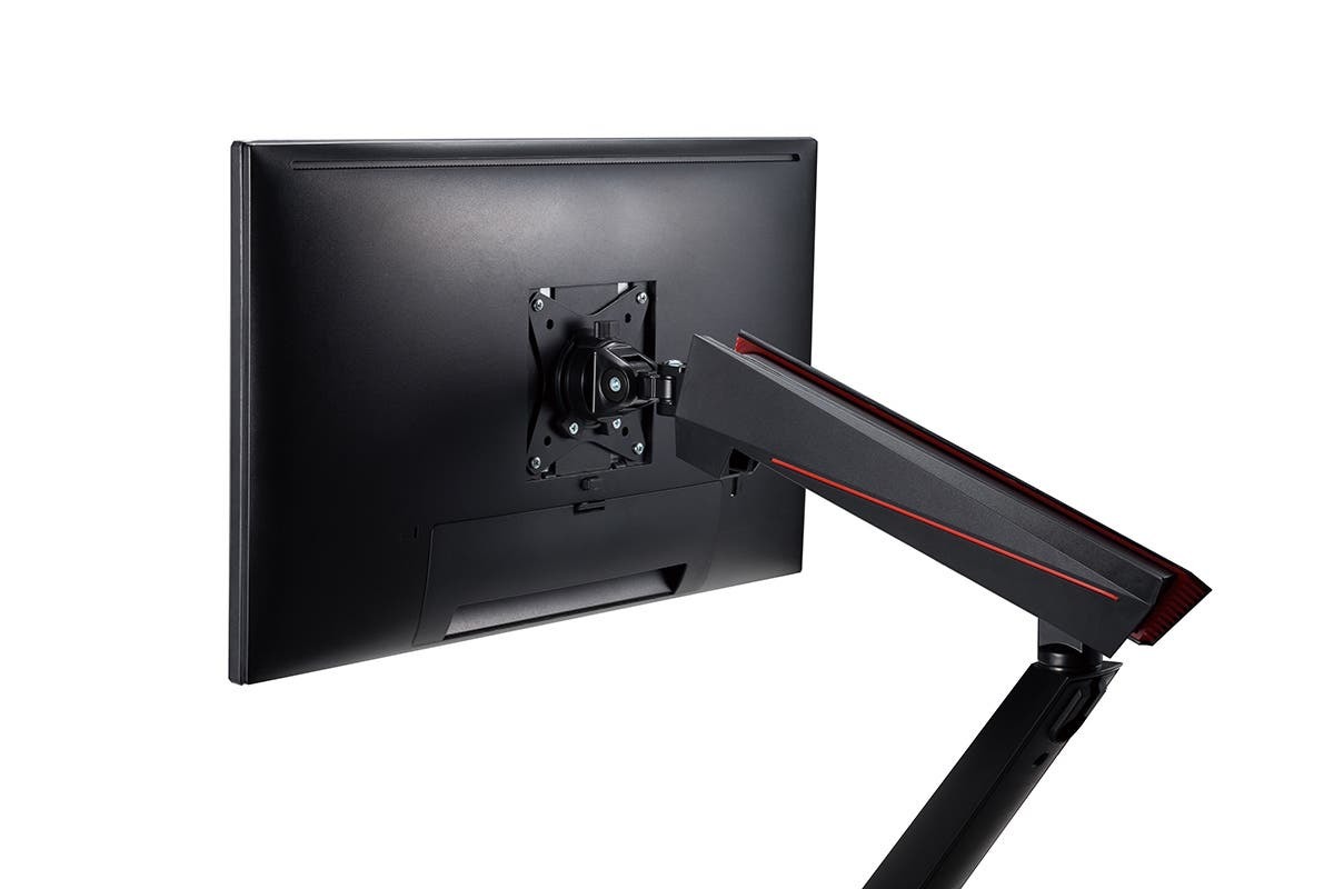 Kogan Full Motion Spring-Assisted RGB Gaming Monitor Mount with USB Hub image