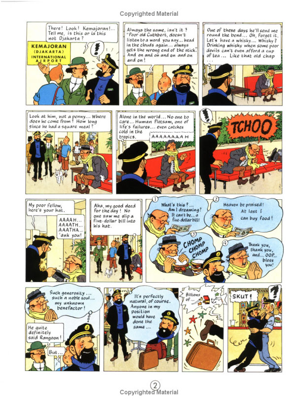 Tintin Flight 714 (The Adventures of Tintin #22) on Hardback by Herge