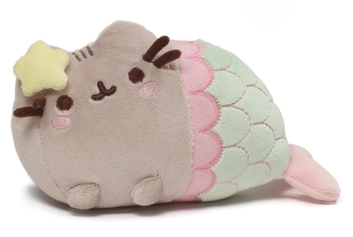 Pusheen the Cat: Mermaid - Star Shell Plush (18cm)