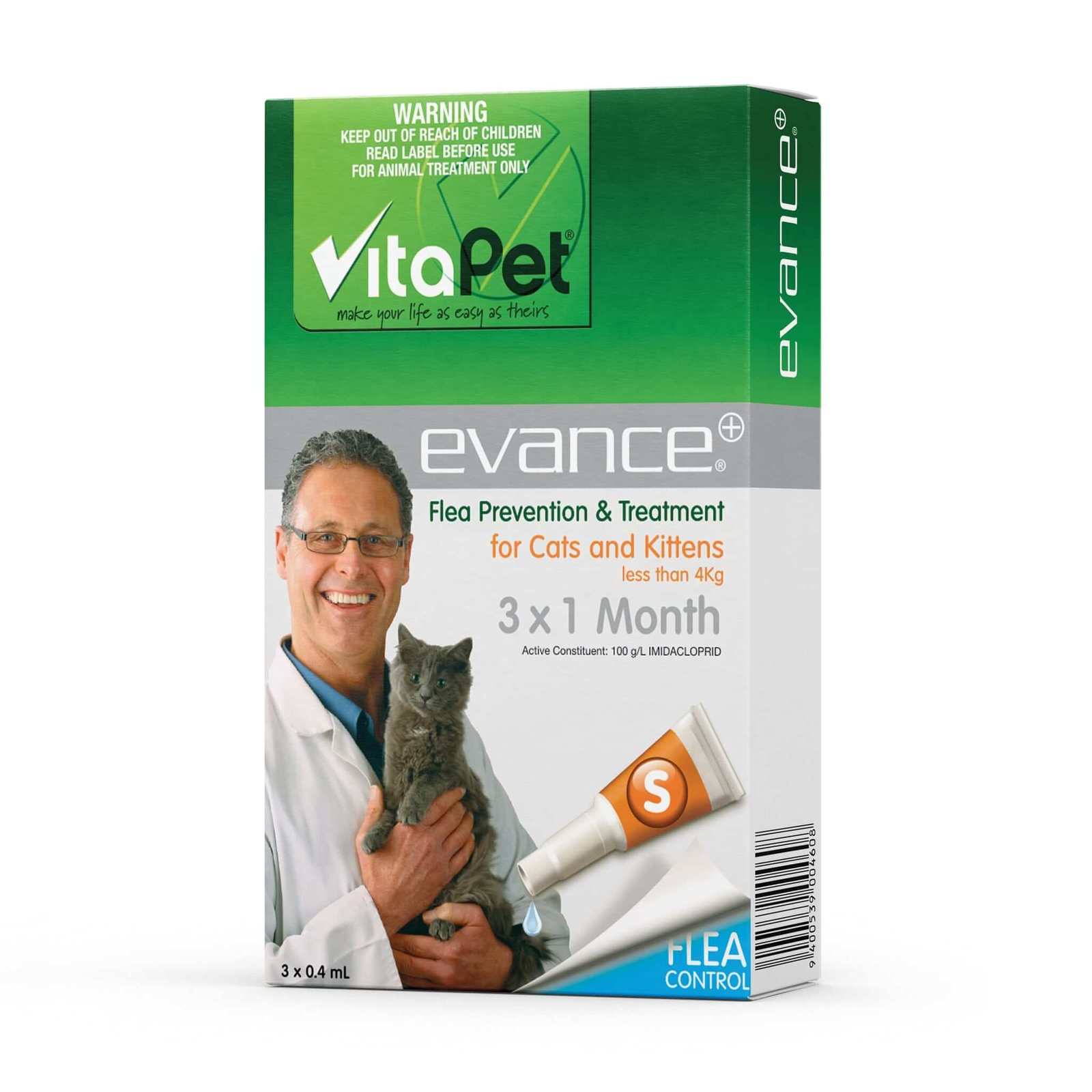 Vitapet: Evance for Cats Under 4kg (3 Pack) image