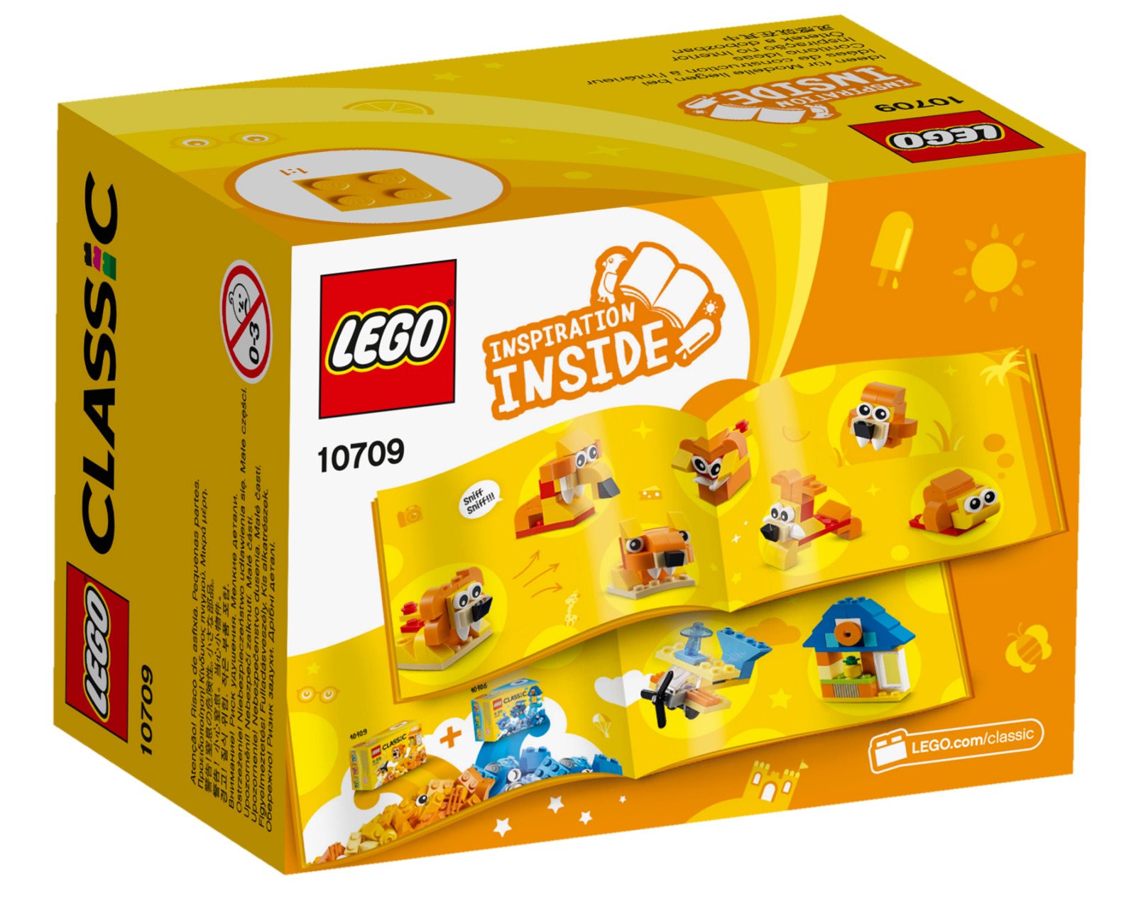 LEGO Classic: Orange Creativity Box (10709)