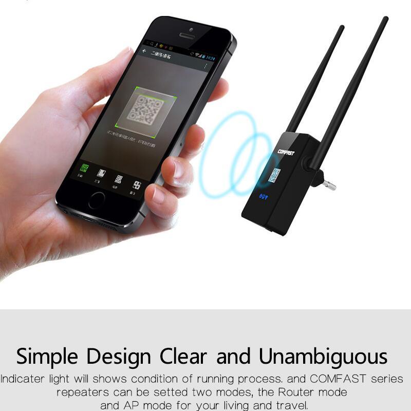 Comfast 750Mbps Dual-Band AC Wi-Fi Extender image