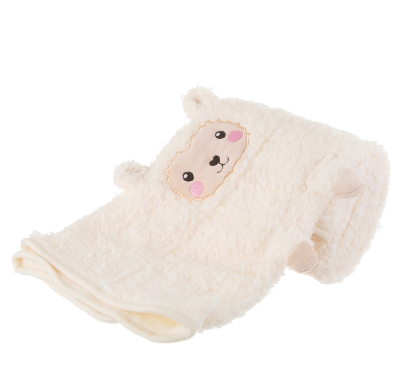 Sass & Belle: Little Llama Soft Fleece Baby Blanket image