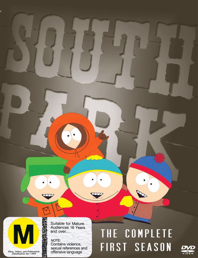 South Park - The Complete 1st Season (3 Disc Box Set) on DVD image