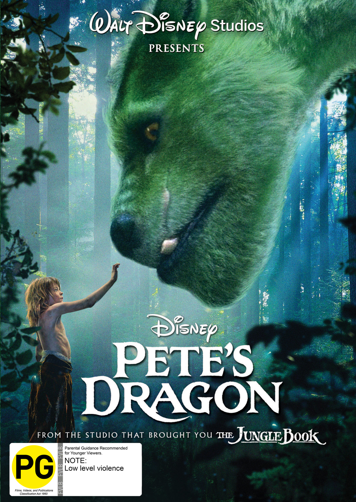 Pete's Dragon on DVD image