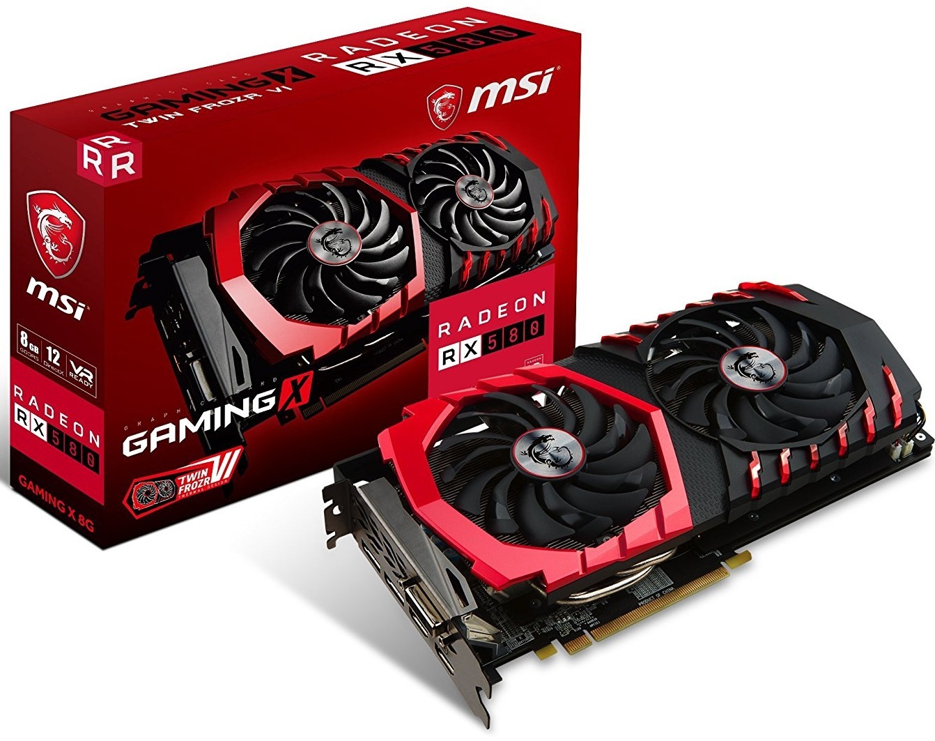 MSI Radeon RX 580 Gaming X 8GB Graphics Card