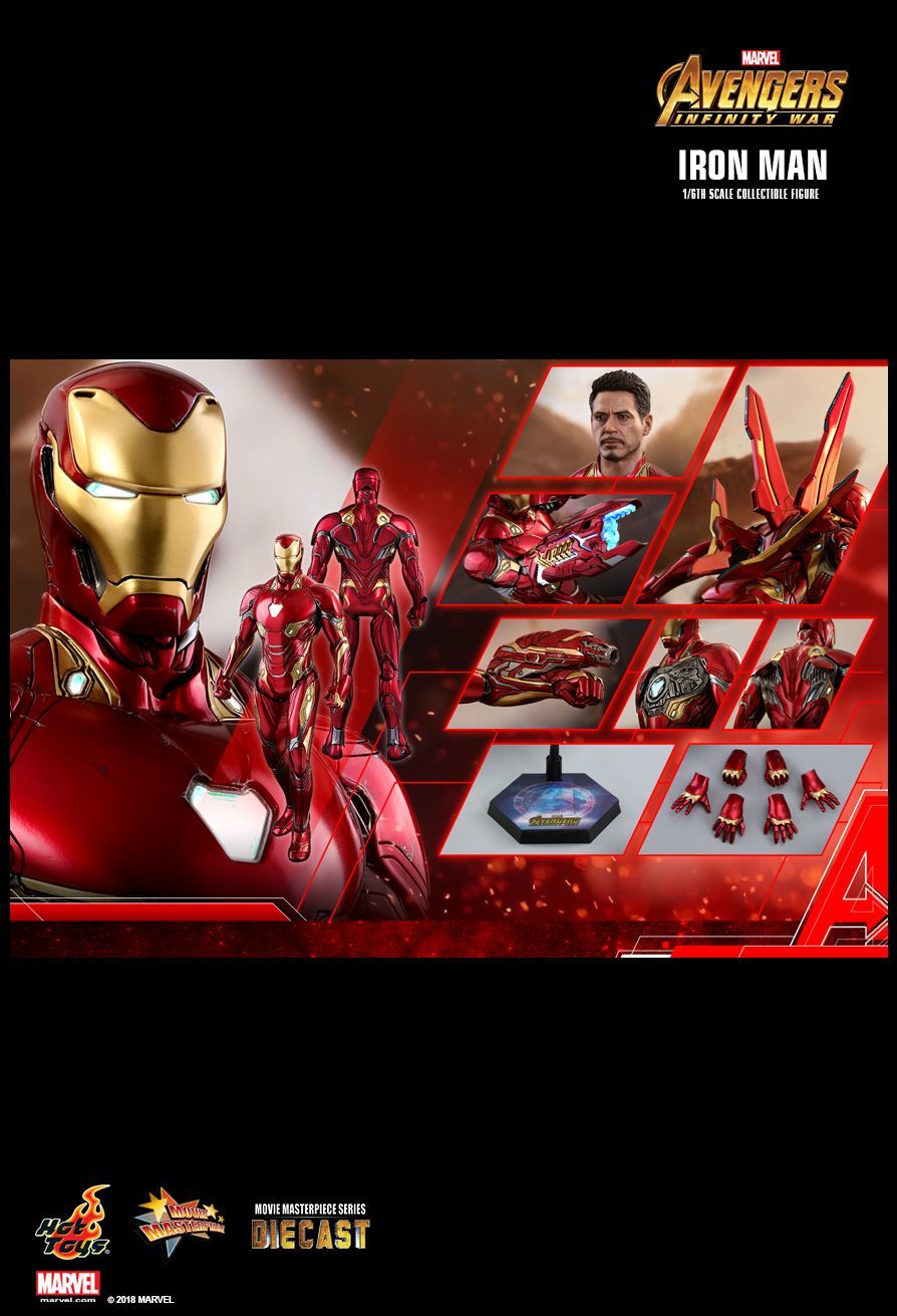 Avengers: Infinity War - Iron Man - 1:6 Scale Diecast Figure image