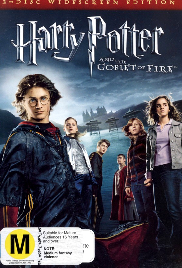 Harry Potter and the Goblet of Fire (2 Disc) on DVD image