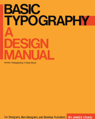 Basic Typography: A Design Manual by James Craig image