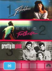 Footloose / Pretty In Pink / Flashdance Triple Pack (3 Disc Box Set) on DVD Footloose / Pretty In Pink / Flashdance Triple Pack (3 Disc Box Set) on DVD