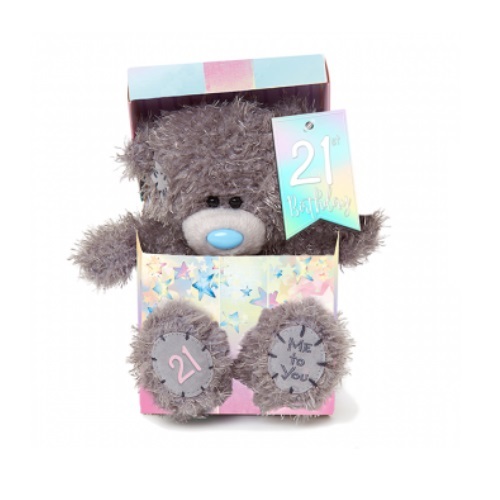 Me To You - 21st Birthday Bear In Box image