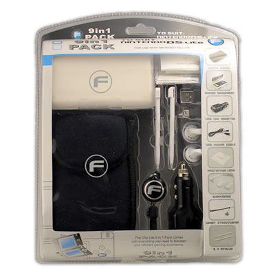 Futuretronics Lite 9 in 1 Pack for Nintendo DS image