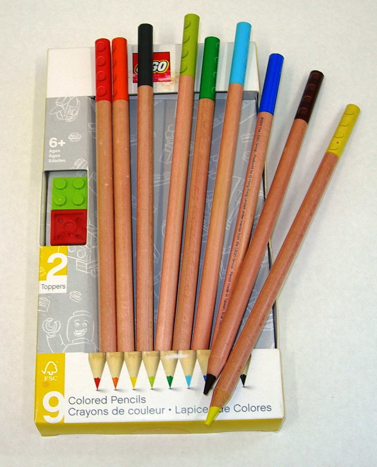 LEGO: Coloured Pencils - 9 Pack image