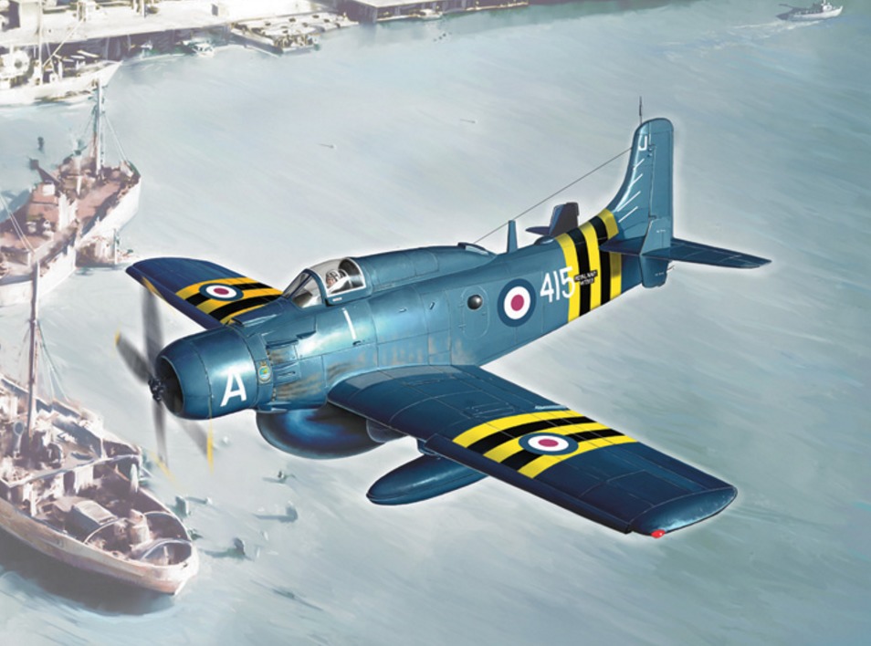 Italeri: 1/48 AD-4W Skyraider - Model Kit image