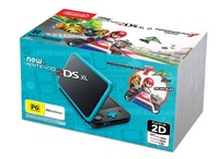 New Nintendo 2DS XL with Mario Kart 7 - Black/Turquoise for 3DS