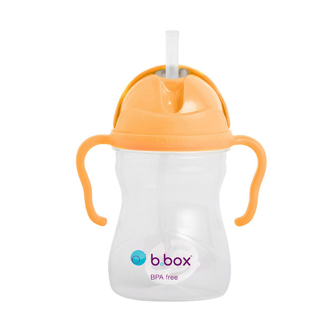 b.box: Sippy Cup V2 - Neon Orange Zing (240ml) image