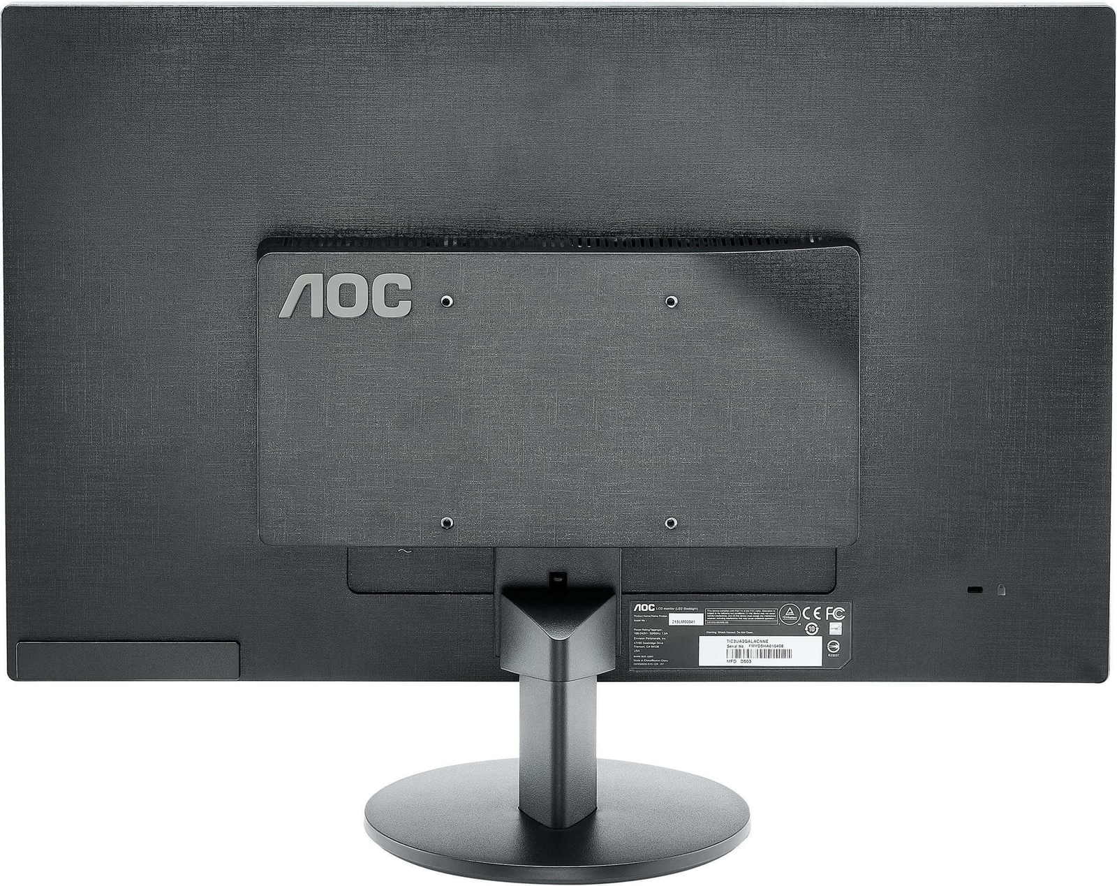 23.6" AOC 1080p 60Hz 1ms Ultra Fast Entry Level Gaming Monitor image