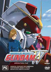 Gundam Wing - 5 on DVD Gundam Wing - 5 on DVD