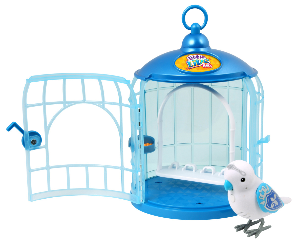 little live pets blue bird cage