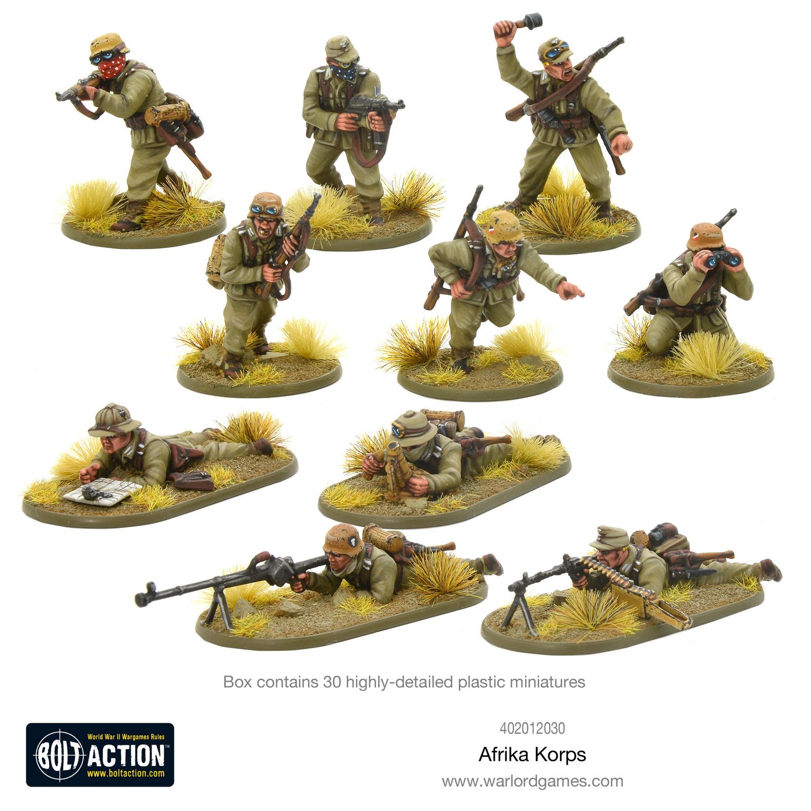 Bolt Action - Afrika Korps Infantry