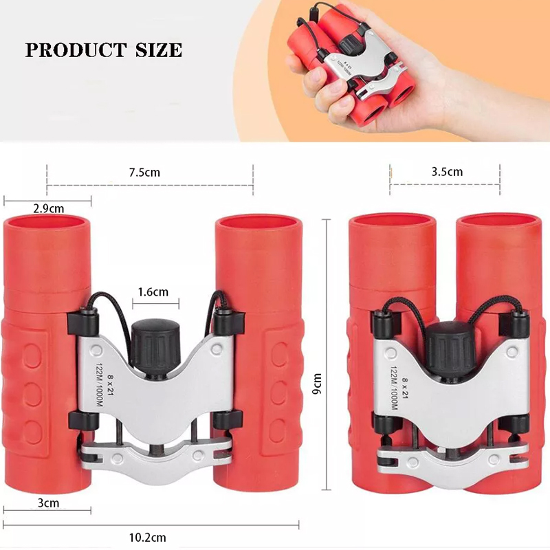 Small Binoculars Telescope Red at Mighty Ape NZ