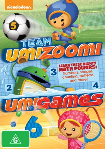 Team Umizoomi: Umigames on DVD image