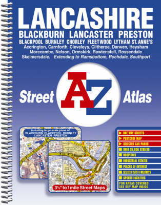 Lancashire County Street Atlas by Geographers A-Z Map Company