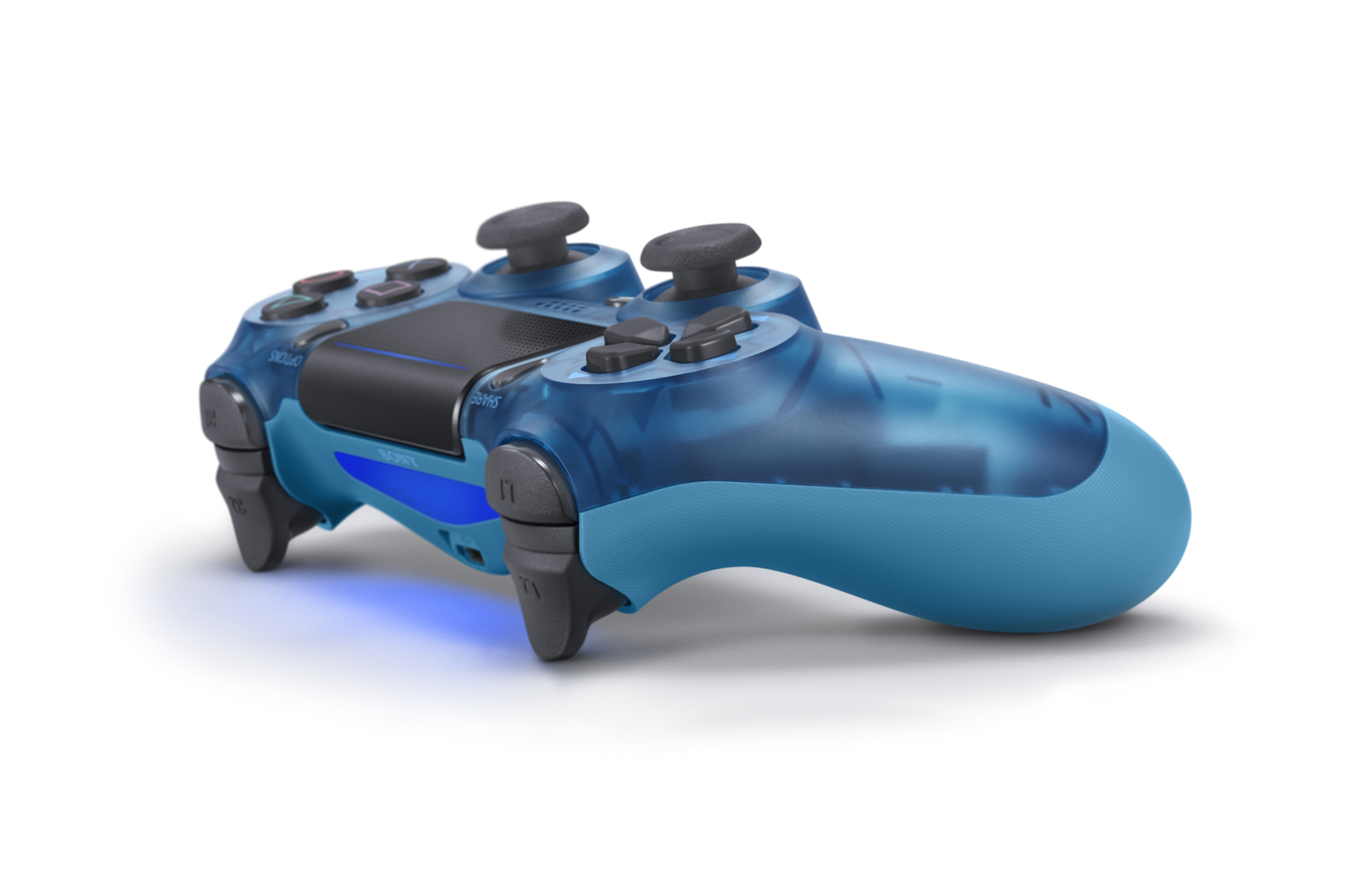 PlayStation 4 Dual Shock 4 v2 Wireless Controller - Blue Crystal for PS4 image