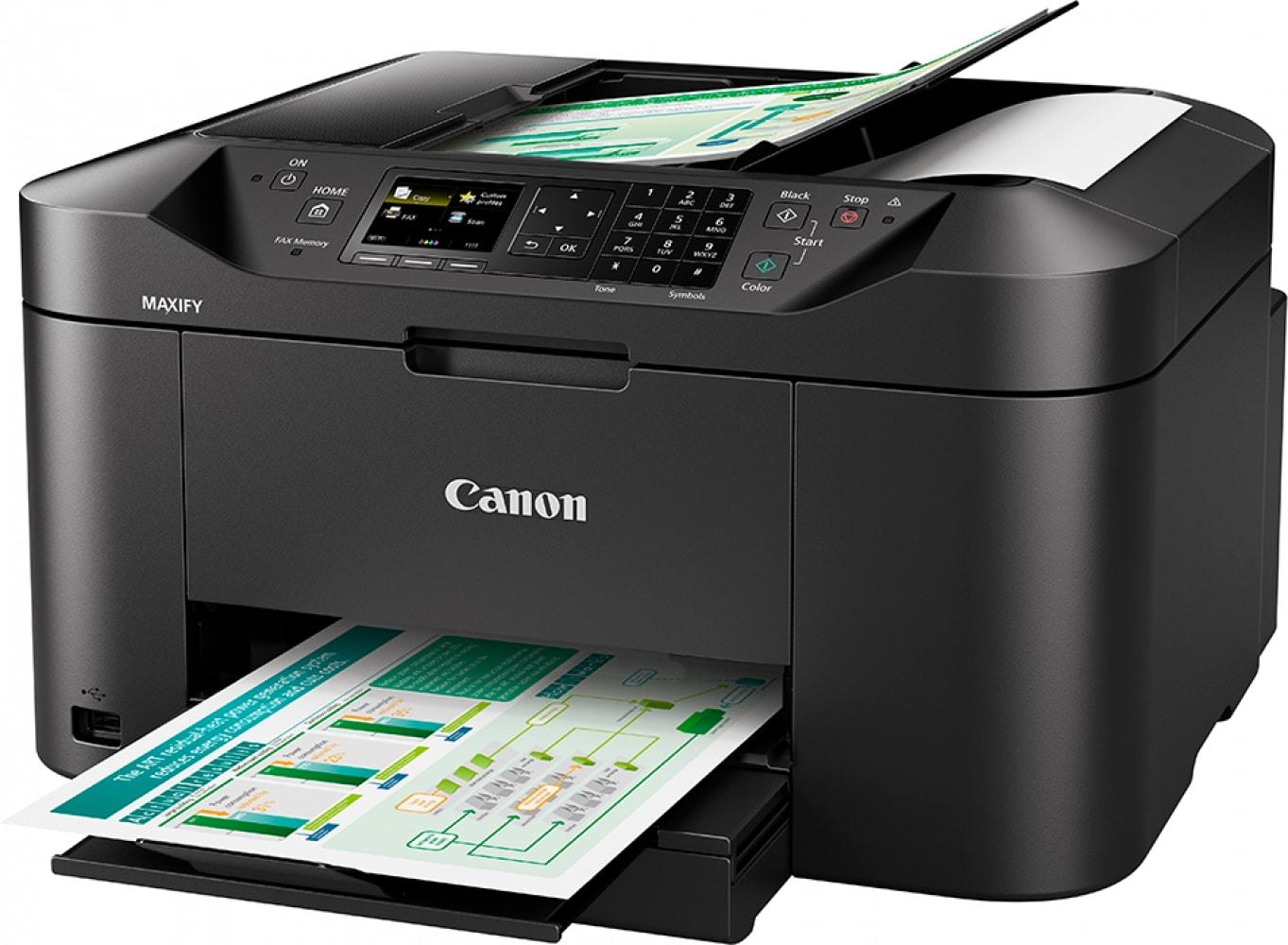 Buy Canon Maxify MB2160 HighCapacity Inkjet Multifunction Printer at