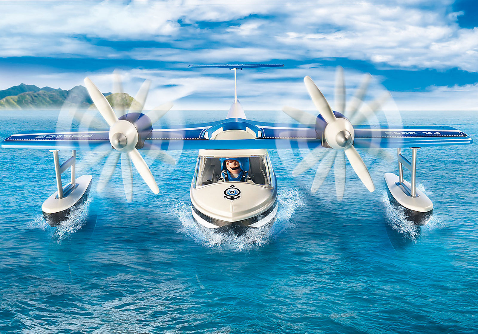 Playmobil: Action - Police Seaplane (9436)