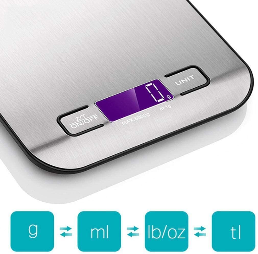 Stainless Steel Kitchen Scale 5KG at Mighty Ape NZ