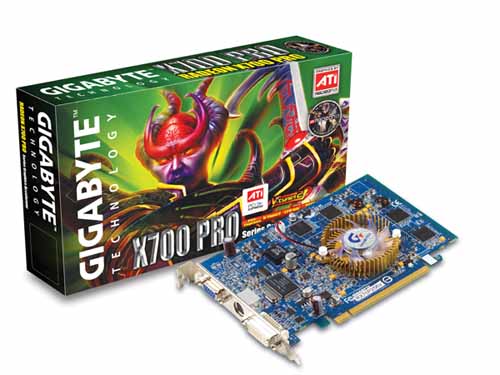 Gigabyte GV-RX70P256V Radeon X700Pro image