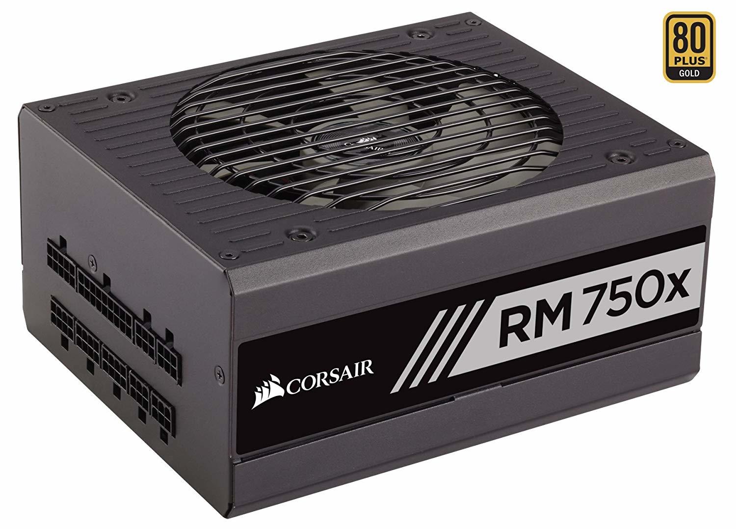 CORSAIR RMx Series, RM750x, 750 Watt, Fully Modular Power Supply, 80+ Gold Certified image
