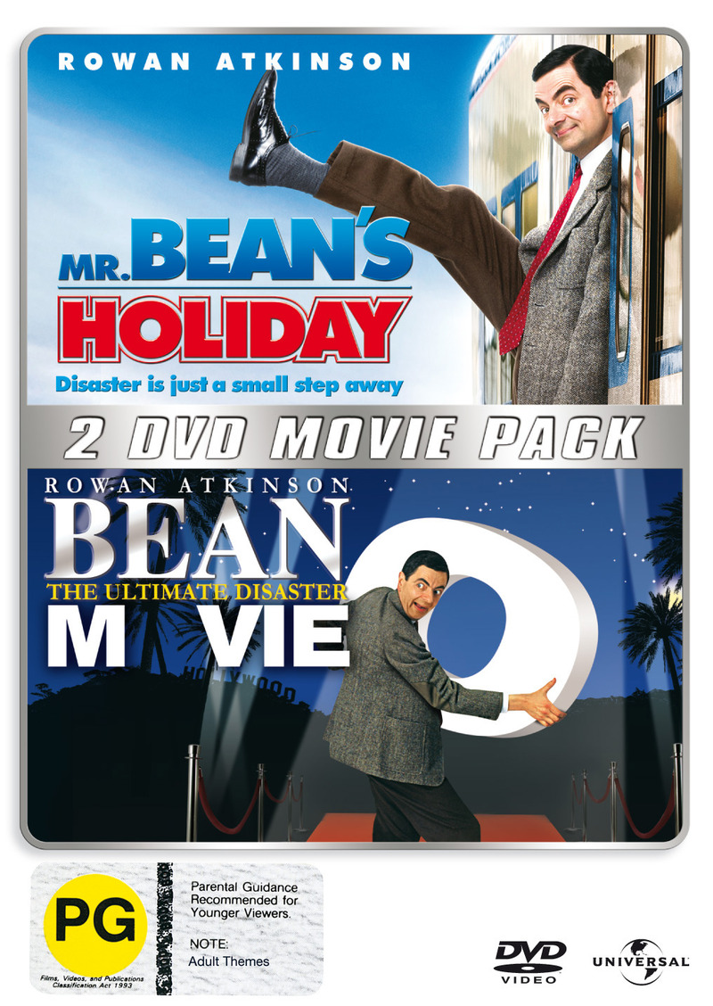 Mr Bean Double Pack (Mr Bean's Holiday / Bean - The Ultimate Disaster Movie) (2 Disc Set) on DVD image