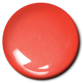 Testors Fluorescent Red Semi-Gloss Acrylic image